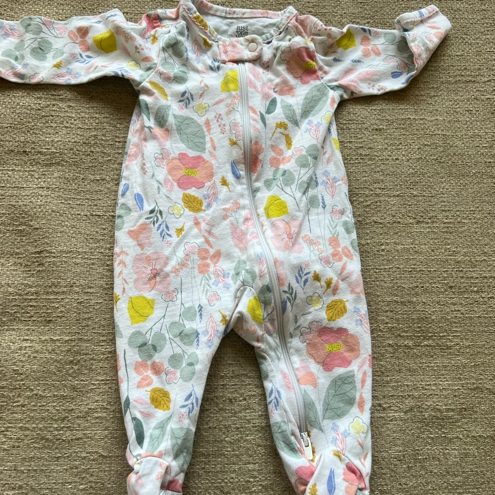 Baby girl sleeper